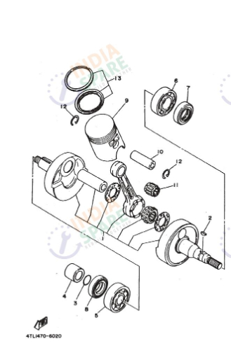 CRANKSHAFT & PISTON